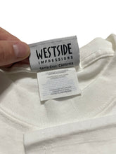Load image into Gallery viewer, Late 1990s M.C. Escher “Hand with Reflecting Sphere Tee” (DS L)
