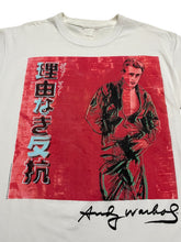 Load image into Gallery viewer, 1990 Andy Warhol “Rebel Without a Cause (James Dean)” Sample Tee (L)
