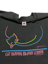 Load image into Gallery viewer, Early 1990s John Lennon “Cat Napping” Tee (XL)
