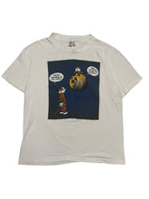 Load image into Gallery viewer, Early 1990s Calvin and Hobbes “Standing on the Moon” Tee (XL)
