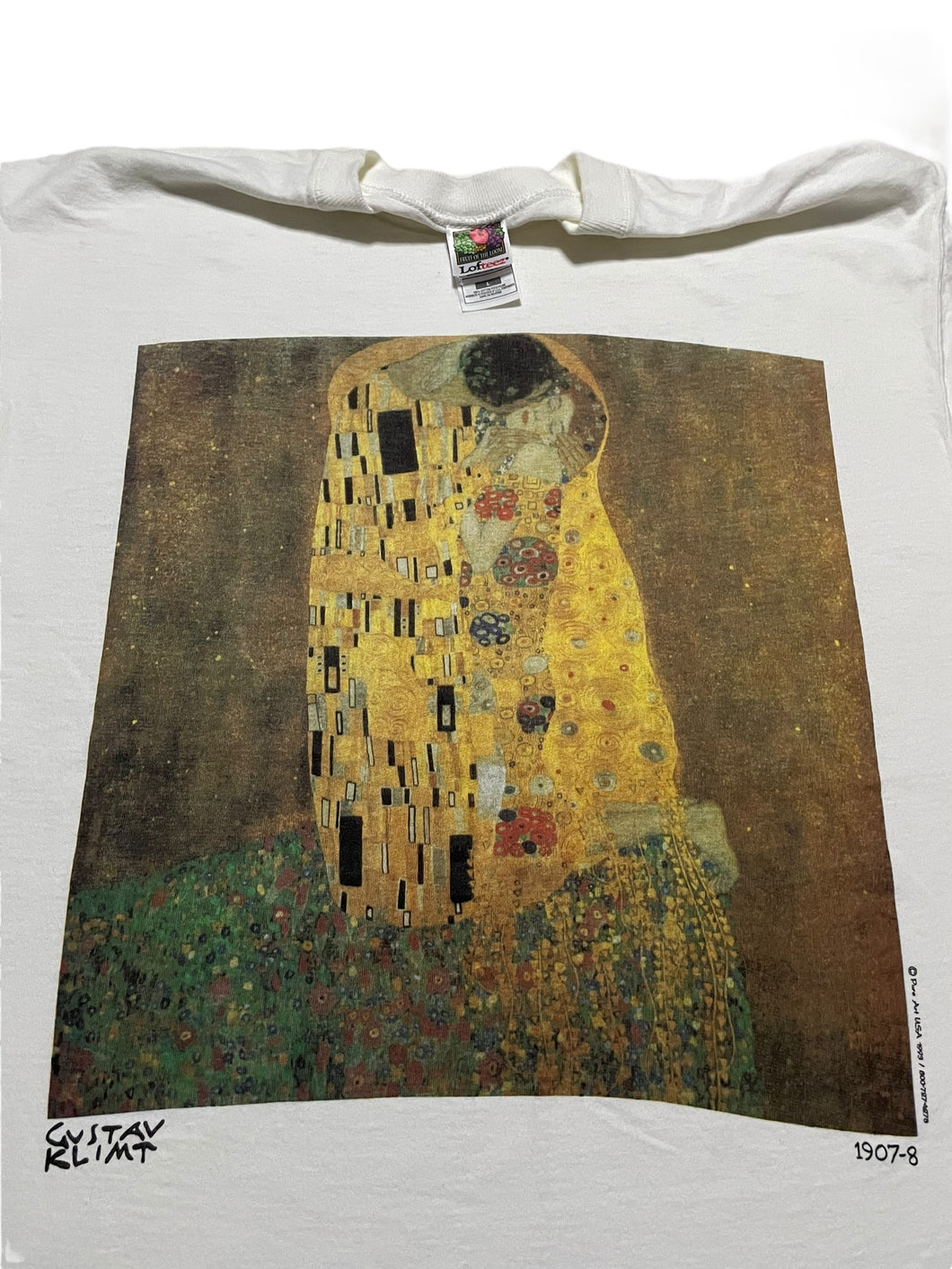 1993 Gustav Klimt “The Kiss” Tee by Pure Art (L)