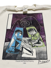 Load image into Gallery viewer, 1995 Pablo Picasso “Claude and Paloma Drawing” Tee (L/XL)
