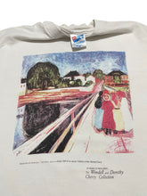 Load image into Gallery viewer, Early 1990s Edvard Munch “Girls on a Bridge” Tee (L)
