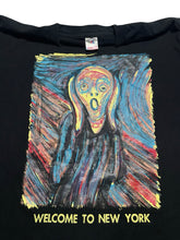 Load image into Gallery viewer, 1990 “Welcome to New York” Edvard Munch The Scream Tee (XL)
