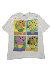 Load image into Gallery viewer, 1990s Vincent Van Gogh/Andy Warhol Mash Up Sunflowers Tee (M/L)
