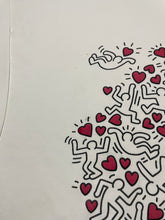Load image into Gallery viewer, Early 1990s Keith Haring “Manpower” Hearts Longsleeve (XL)
