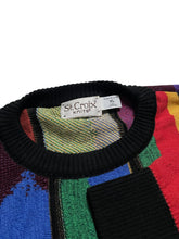 Load image into Gallery viewer, 1990s Paul Klee Cotton Knit Sweater (XL)

