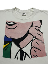 Load image into Gallery viewer, Early 1990s Roy Lichtenstein “Half Face with Collar” Guggenheim Museum Tee (XL)
