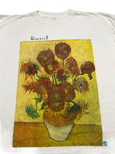 Load image into Gallery viewer, 1990s Vincent Van Gogh “Sunflowers” Euro Tee (XL)
