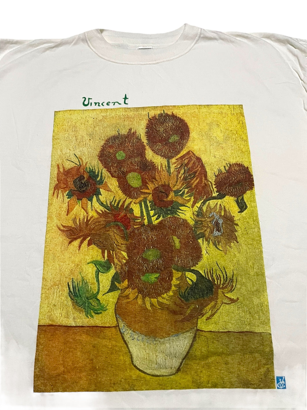 1990s Vincent Van Gogh “Sunflowers” Euro Tee (XL)