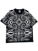Load image into Gallery viewer, Early 1990s Fractal All Over Print Tee by Nappy Threads (XL)
