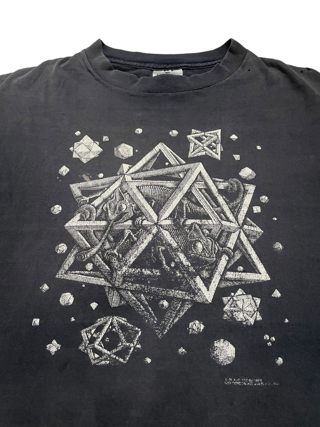 1991 M.C. Escher “Stars” (1948) Tee (L)