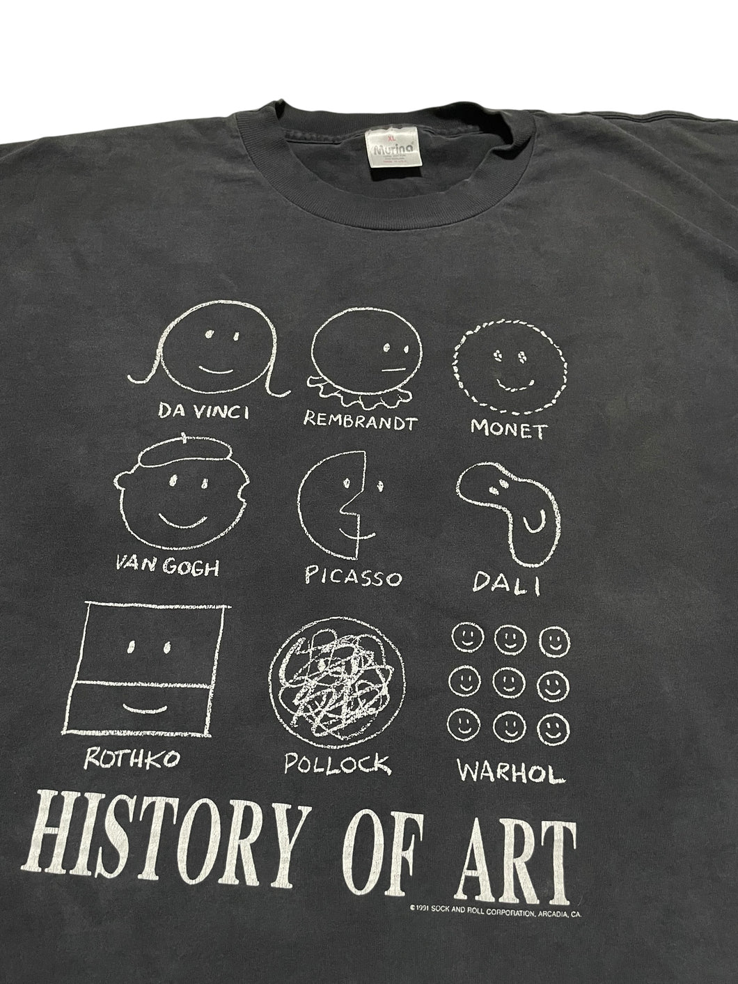 1991 “History of Art” Tee (XL)