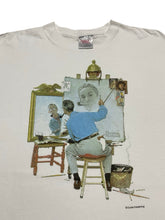 Load image into Gallery viewer, Early 1990s Norman Rockwell “Triple Self Portrait” Tee (XL)
