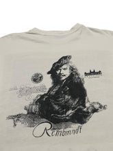Load image into Gallery viewer, 1990s Rembrandt’s “The Night Watch” Tee with “Self Portrait Leaning on a Stone Sill” (L)
