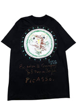 Load image into Gallery viewer, Early 1990s Homemade Pablo Picasso Ceramic Exhibit Poster Tee (L)
