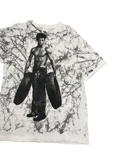 Load image into Gallery viewer, 1990s Herb Ritts “Fred with Tires” Euro Print Tee (XL)
