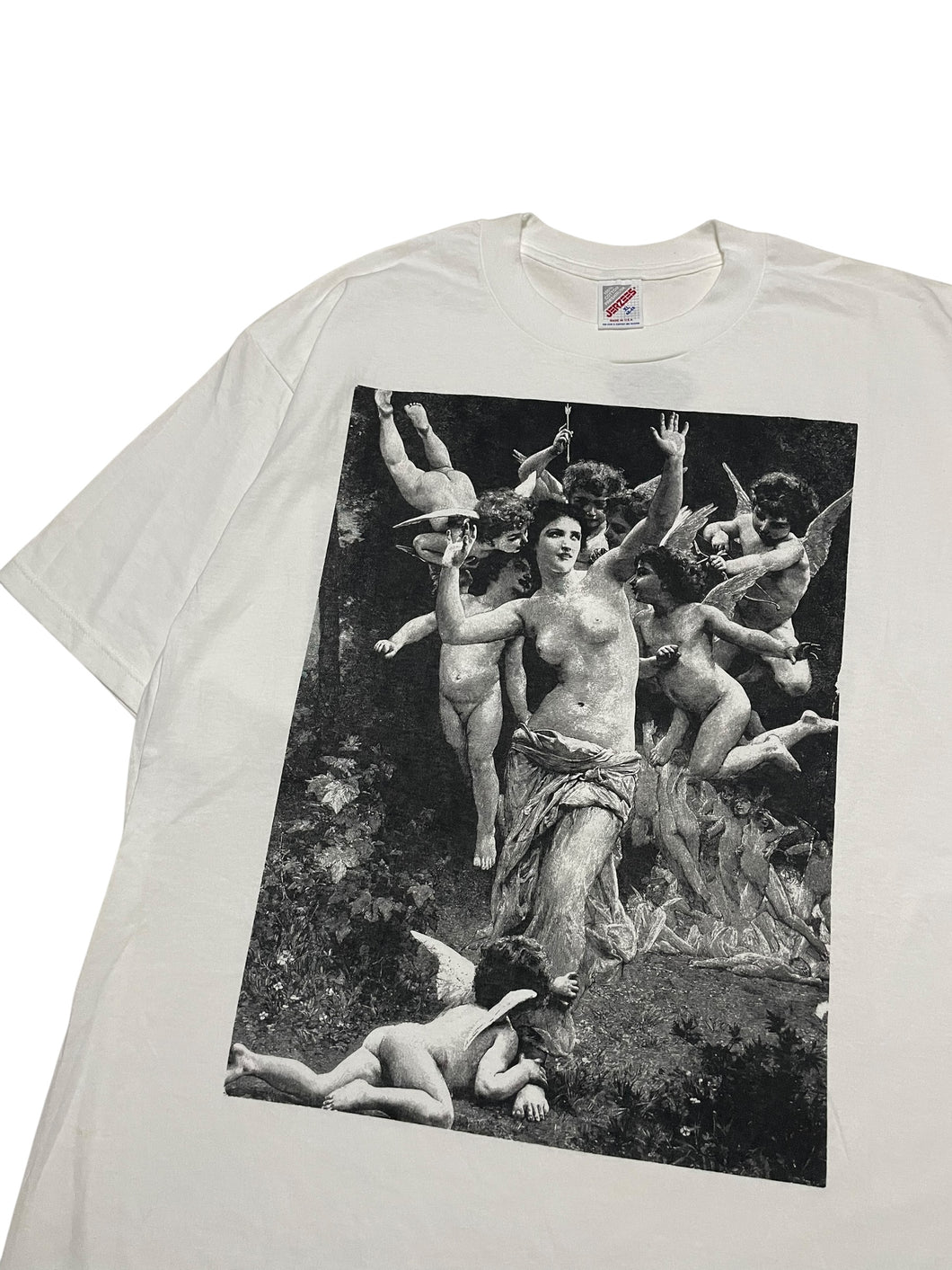 Early-Mid 1990s William-Adolphe Bouguereau’s “The Invasion” Tee by Earthangels (XL)