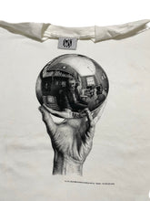 Load image into Gallery viewer, Late 1990s M.C. Escher “Hand with Reflecting Sphere Tee” (DS L)
