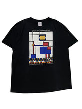 Load image into Gallery viewer, 1994 Sally Swain Great Housewives of Art “Mrs. Mondrian Mops the Floor” Parody Tee (XL)
