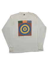 Load image into Gallery viewer, 1990 Jasper Johns: Printed Symbols “Target” Longsleeve Tee (XL)
