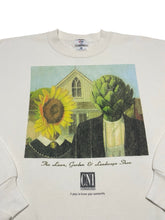 Load image into Gallery viewer, 1990s Lawn, Garden and Landscape Show Parody of “American Gothic” Sweatshirt (L)
