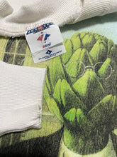 Load image into Gallery viewer, 1990s Lawn, Garden and Landscape Show Parody of “American Gothic” Sweatshirt (L)
