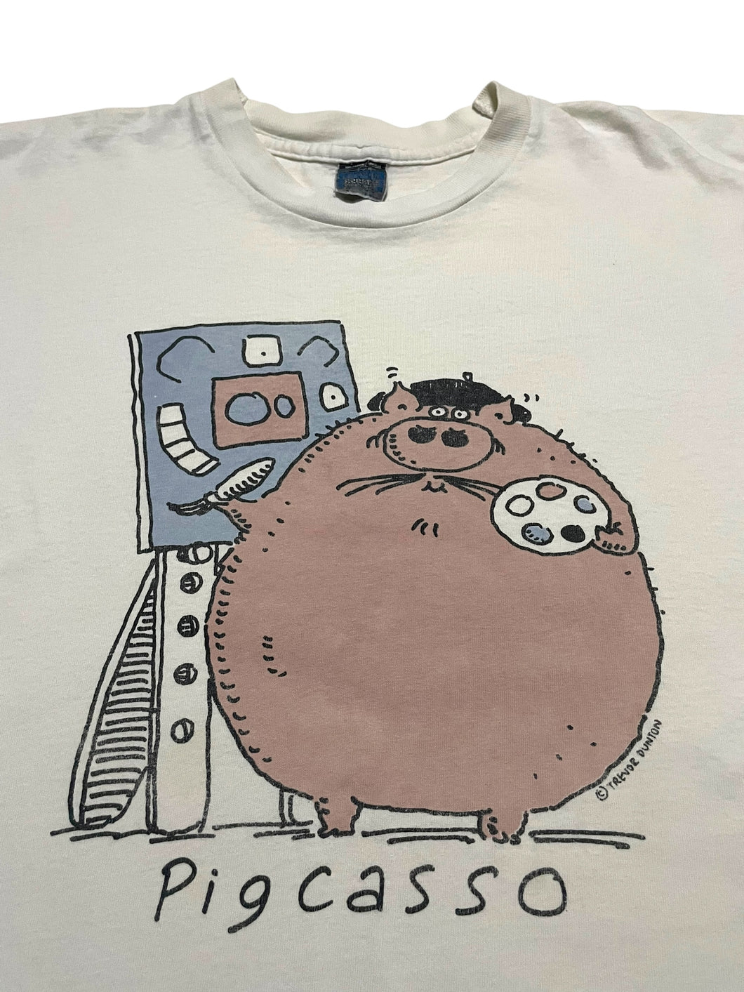 Early 1990s “Pigcasso” Parody Tee (XL)