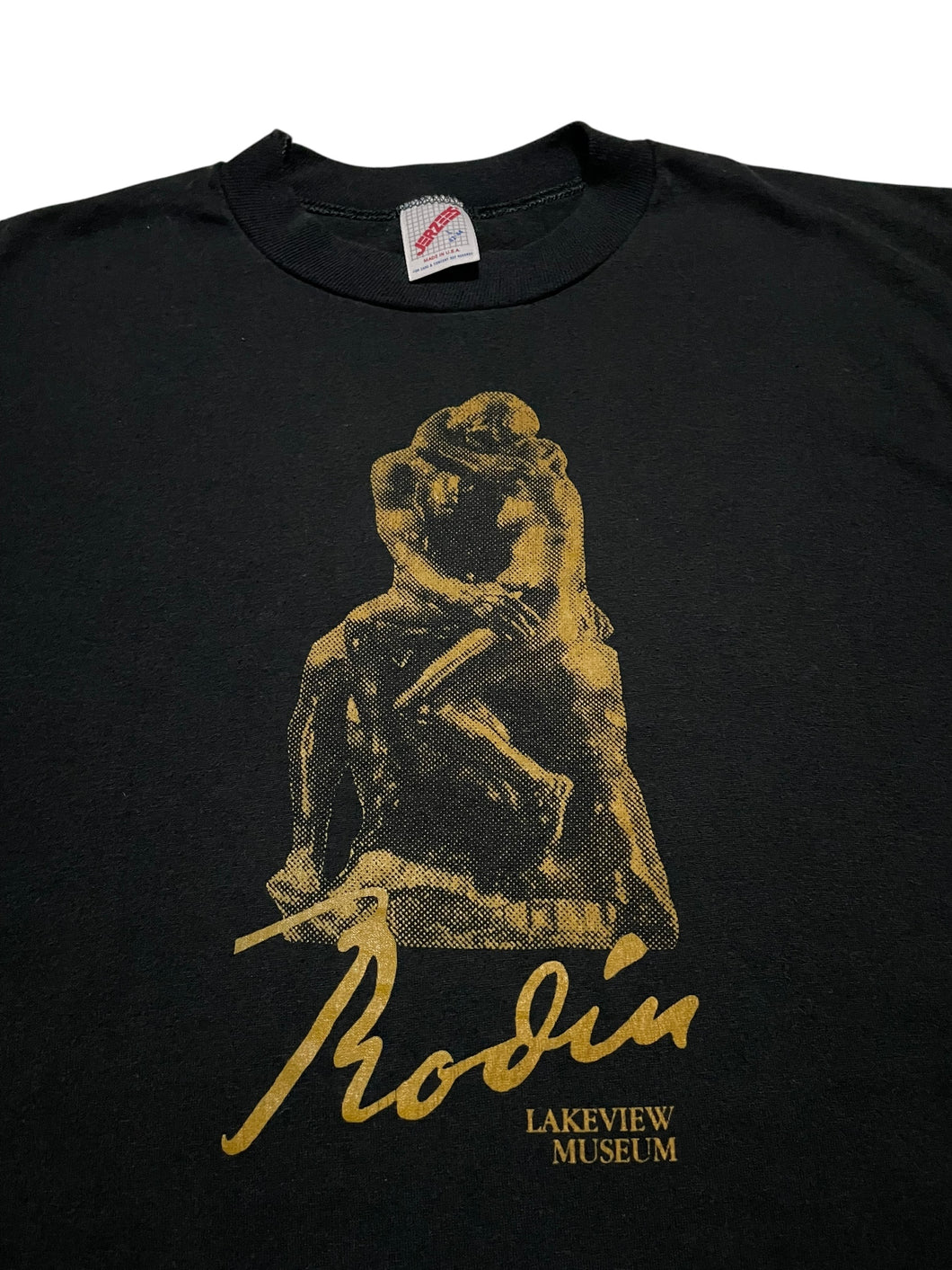 Late 1980s Auguste Rodin “The Kiss” Tee (M/L)
