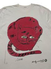 Load image into Gallery viewer, 1996 Andy Warhol “Sam” Red Cat Tee (XL)

