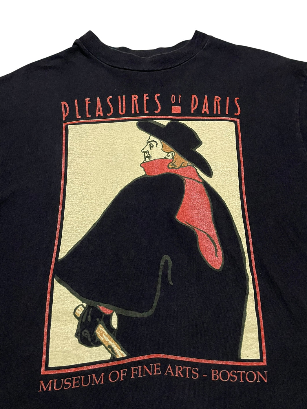 Early 1990s Henri de Toulouse Lautrec “Pleasures of Paris” Tee (L)