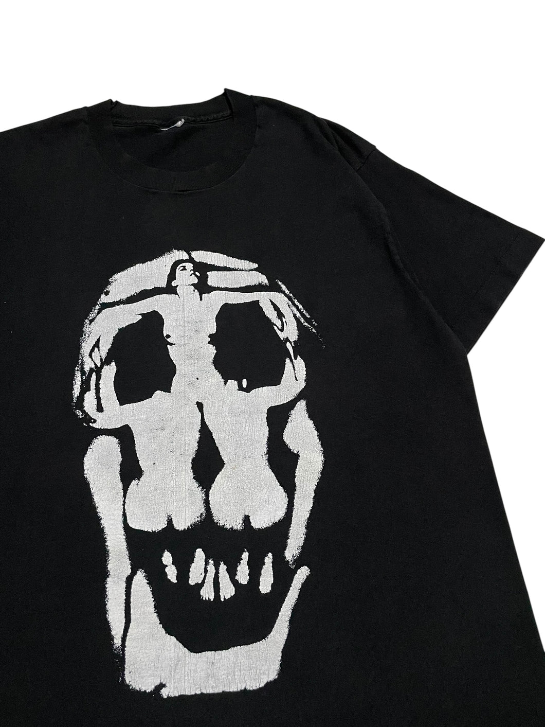 Early 1990s Salvador Dalí/ Phillipe Halsman “In Voluptas Mors” Tee (XL)
