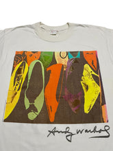 Load image into Gallery viewer, 1990 Andy Warhol “Shoes” Sample Tee (L)
