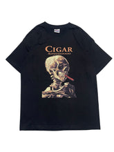 Load image into Gallery viewer, Early 2000s Vincent Van Gogh “Skull of a Skeleton with Burning Cigarette“ Parody Tee (L)
