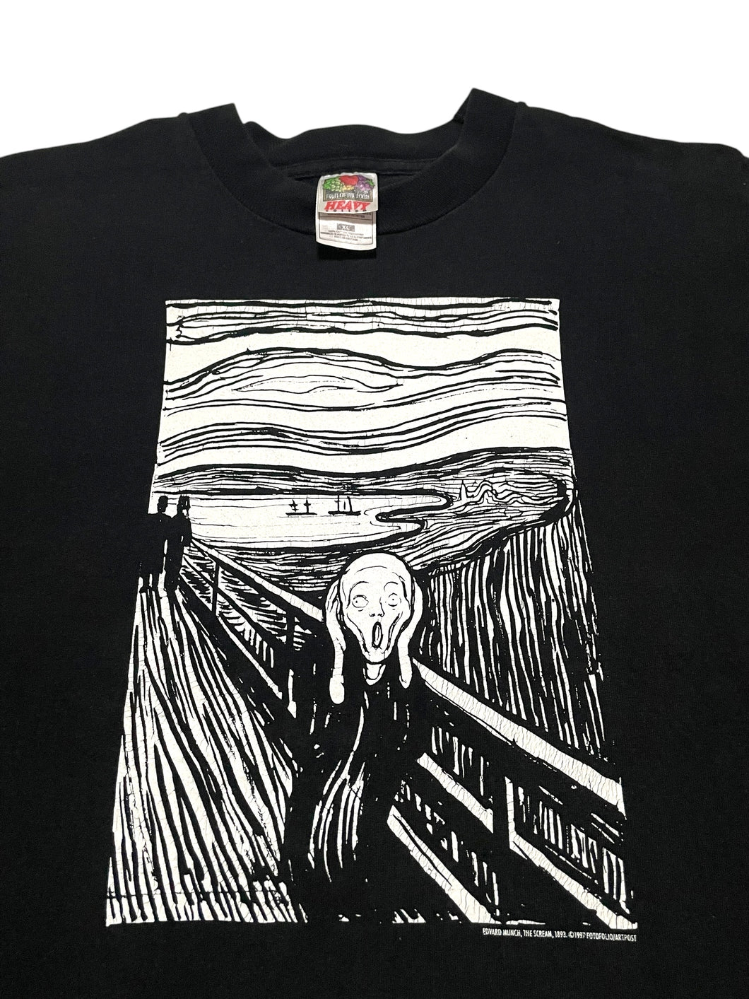 1997 Edvard Munch “The Scream” Tee by Fotofolio (XL)