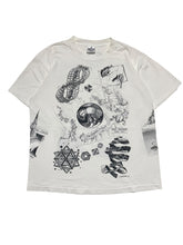 Load image into Gallery viewer, Early 1990s M.C. Escher Collage All Over Print Tee (XL)

