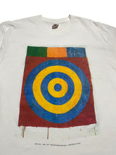 Load image into Gallery viewer, 1990 Jasper Johns: Printed Symbols “Target” Shortsleeve Tee (L)
