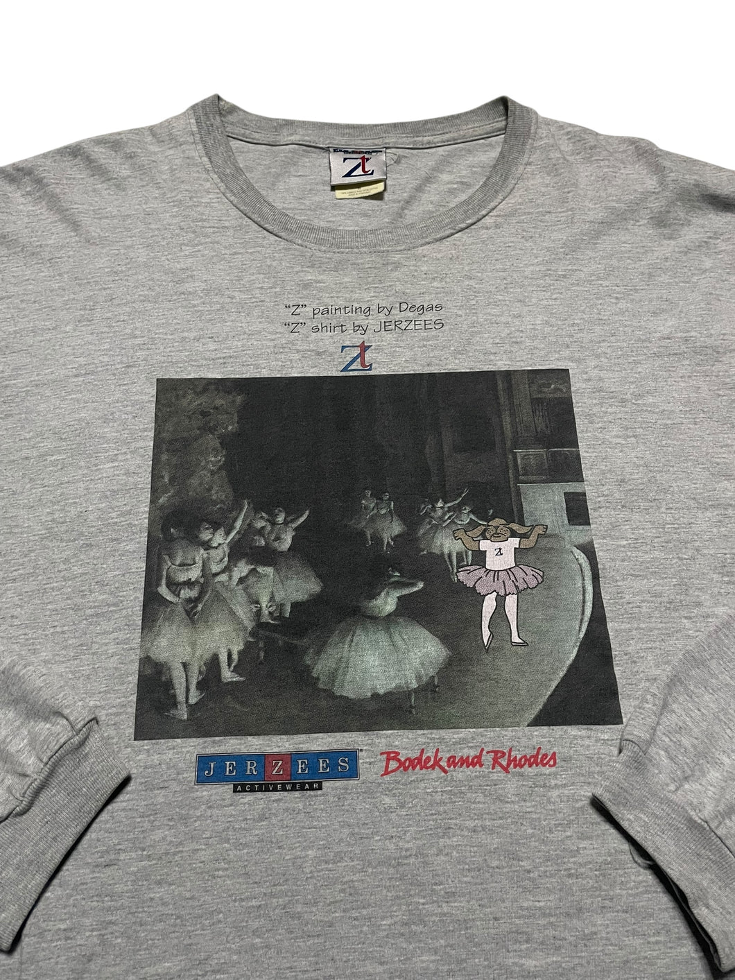 Late 1990s Jerzees “Zt” Edgar Degas Parody Shirt (XL)
