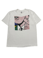 Load image into Gallery viewer, Early 1990s Roy Lichtenstein “Half Face with Collar” Guggenheim Museum Tee (XL)
